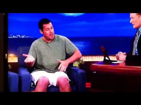 shaqs dick|Adam Sandler talks about trying to see Shaqs dick [Conan]